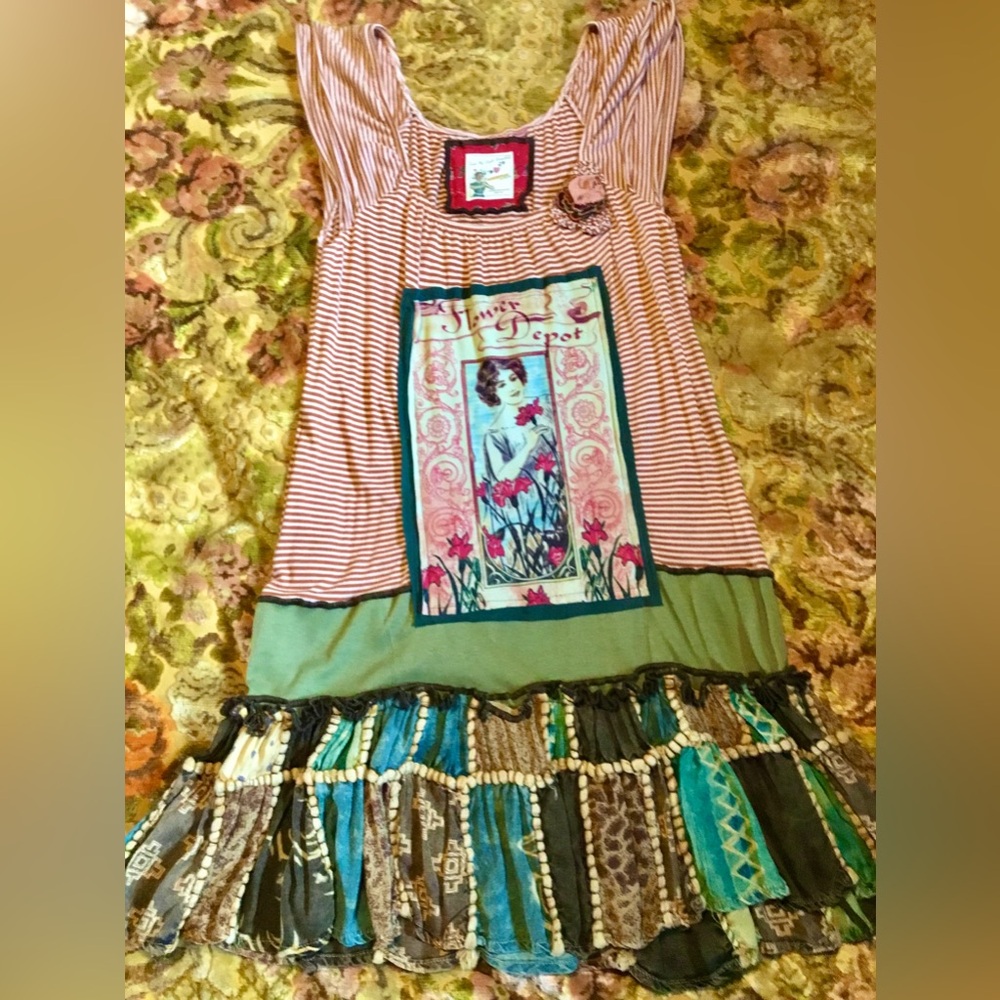 Just My Style Recycled Dress 🌹
